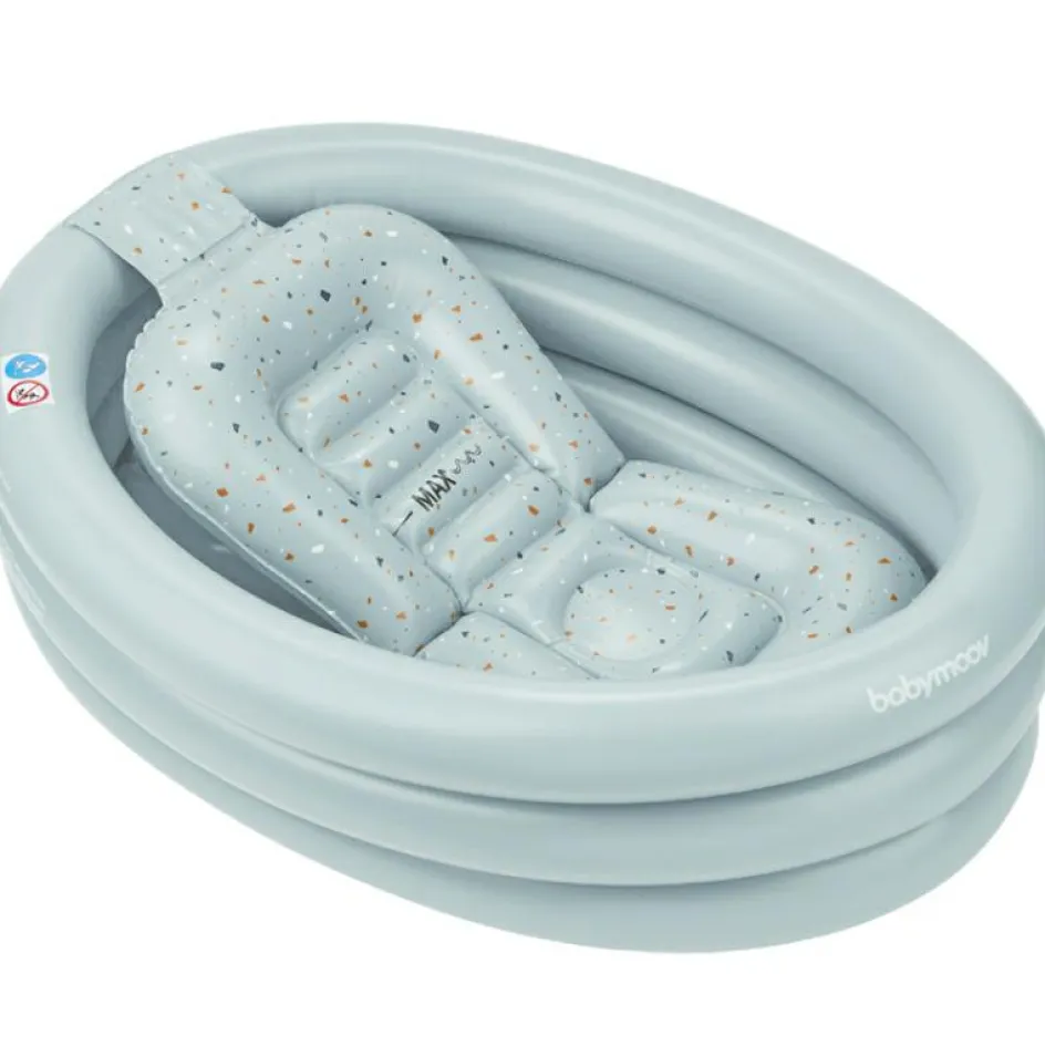 Baignoire gonflable Aqua dots avec transat intégré|Babymoov Outlet
