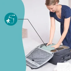 Baignoire gonflable Aqua dots avec transat intégré|Babymoov Outlet