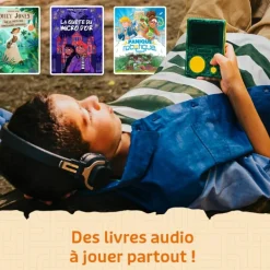 Baladeur interactif Flam avec coque verte|Lunii Best