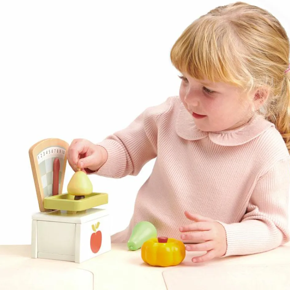 Balance en bois Jour du marché|Tender Leaf Discount