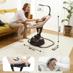 Balancelle connectée Swoon Evolution Mocca|Babymoov