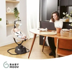 Balancelle connectée Swoon Evolution Mocca|Babymoov
