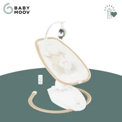 Balancelle électrique Swoon Hoop Sable|Babymoov Online