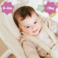 Balancelle électronique avec télécommande Crème|Badabulle