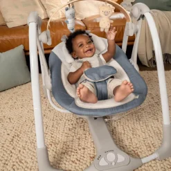 Clearance Ingenuity Balancelle pliable et électrique Chambray