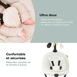 Balancelle Swoon Evolution Curl White X Babyatouprix|Babymoov Online