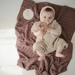 Balle de dentition en silicone Woodchuck|Mushie Clearance