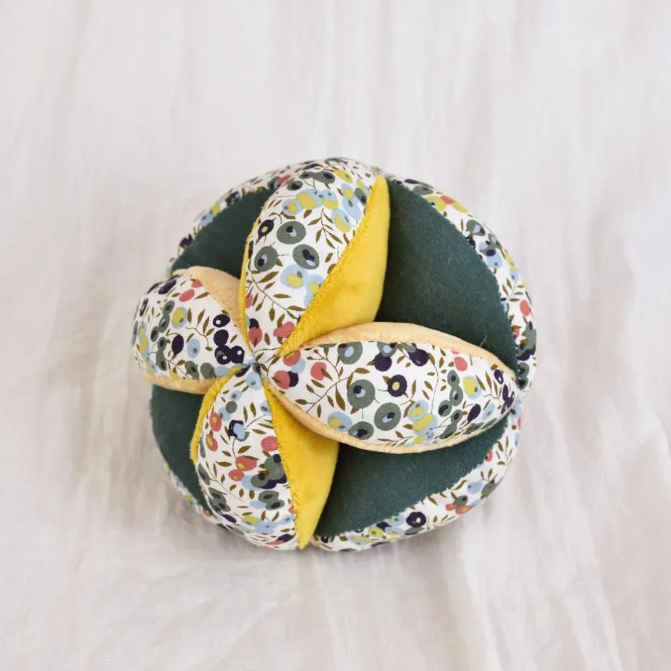 Balle de préhension Boh'aime Lion (15 cm)|Doudou et Compagnie Sale