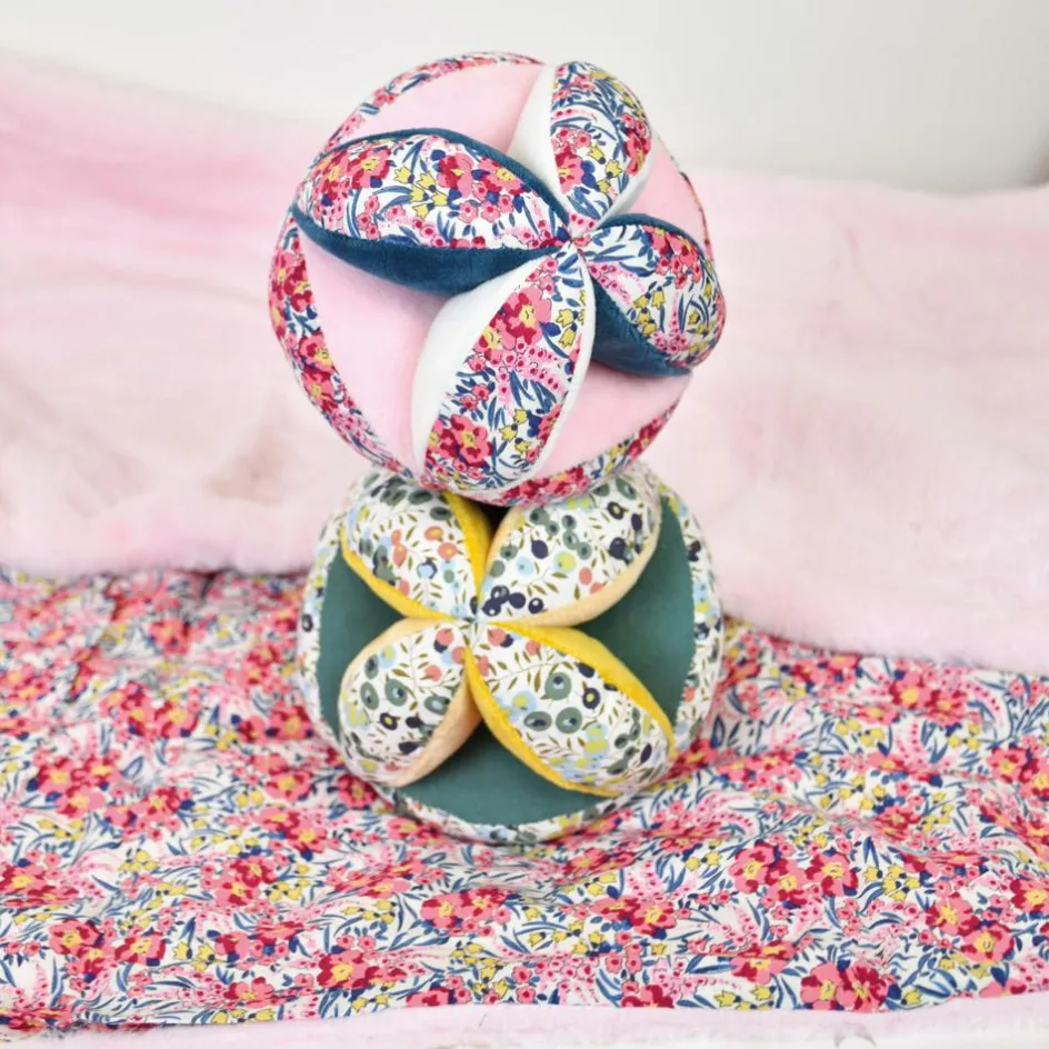 Balle de préhension Boh'aime Lion (15 cm)|Doudou et Compagnie Sale