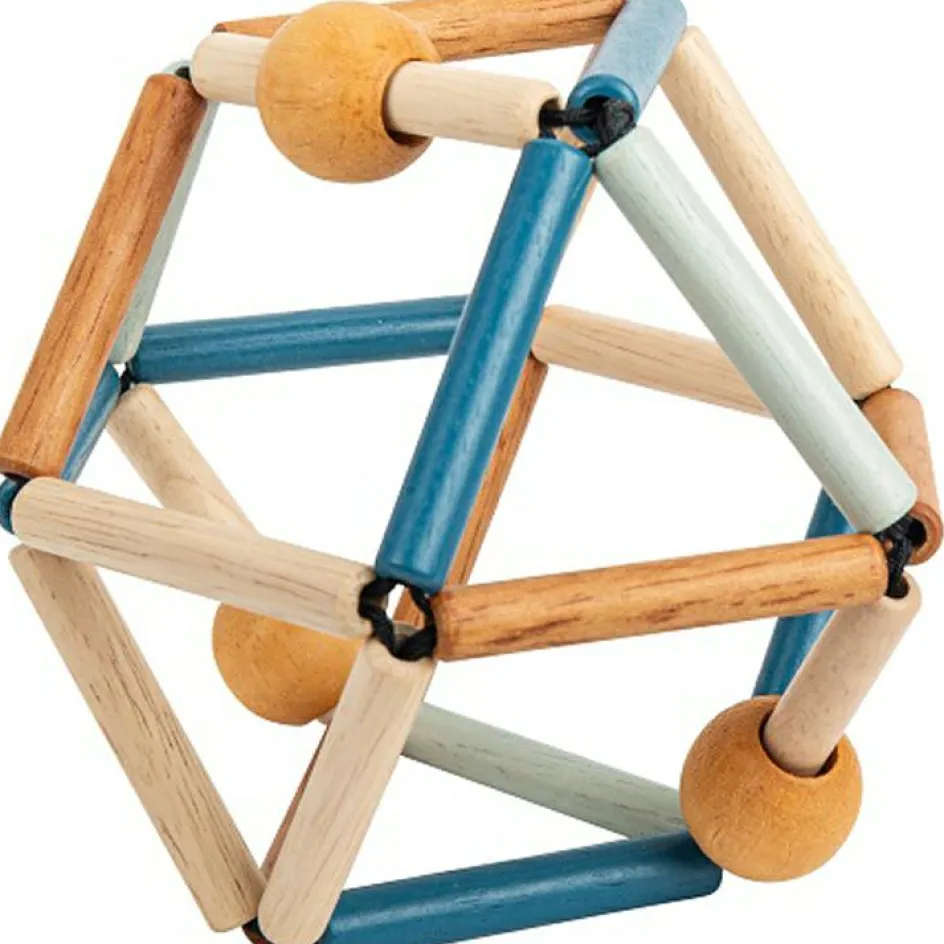 Balle de préhension en bois Bass & Bass Deep blue Grabber|Trousselier Discount