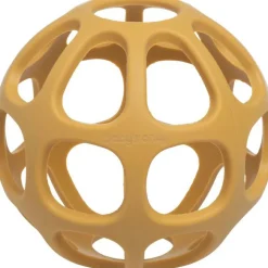 Balle de préhension en silicone Ocre|Baby's Only Best