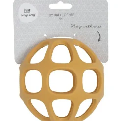 Balle de préhension en silicone Ocre|Baby's Only Best