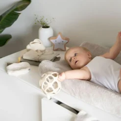 Balle de préhension en silicone Linen|Baby's Only Online