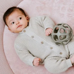 Balle de préhension en silicone Urban green|Baby's Only Discount