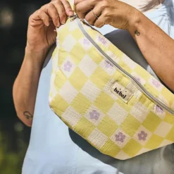 BEBEL Banane à langer Comme un bonbon Romy damier jaune