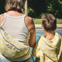 BEBEL Banane à langer Comme un bonbon Romy damier jaune