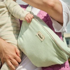 Banane à langer Sorbet menthe en coton irisé|BEBEL Hot