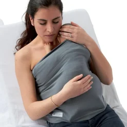 Discount Candide Bandeau de peau à peau gris (taille S-M)