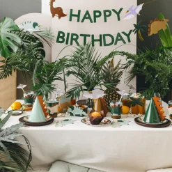 Clearance Party Deco Bannière Happy Birthday Dino (4,5 m)
