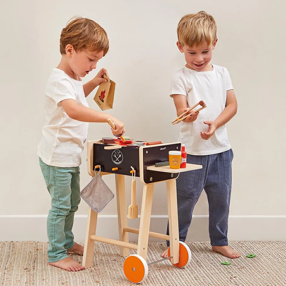 Barbecue en bois (55 pièces)|Janod Discount