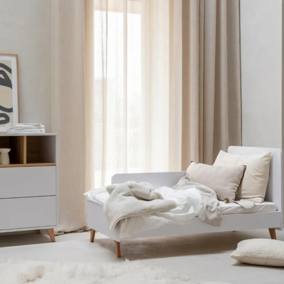 New Quax Barrière de lit enfant Blanc (90 cm)