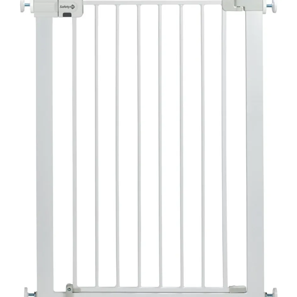 New Safety 1st Barrière de sécurité Easy close ultra-haute métal blanc