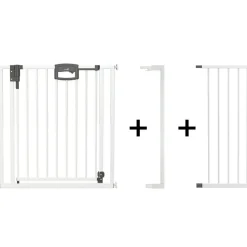 Barrière de sécurité Easylock Plus pour porte (120 à 128 cm)|Geuther Online