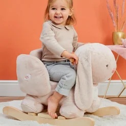 Clearance Nattou Bascule Pomme le lapin