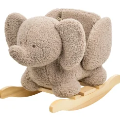 Clearance Nattou Bascule Teddy Lapidou Eléphant taupe