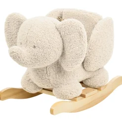 Bascule Teddy Lapidou Eléphant écru|Nattou