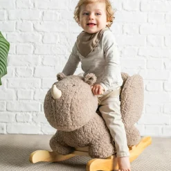 Hot Nattou Bascule Teddy Lapidou Rhino taupe