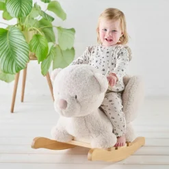Bascule Teddy Ours Ecru|Nattou Outlet