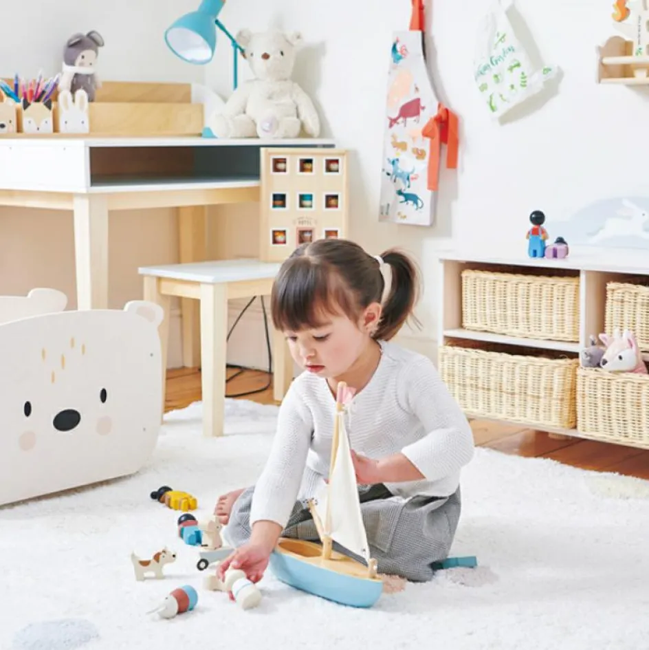 Bateau en bois Sailaway|Tender Leaf Outlet