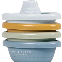 Bateaux de bain à empiler bleu|Little Dutch Online