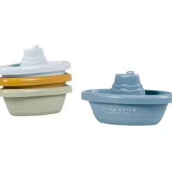 Bateaux de bain à empiler bleu|Little Dutch Online