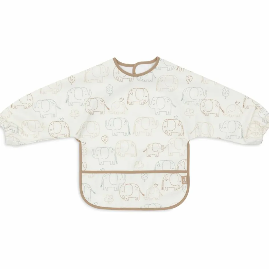 Bavoir à manches imperméable Elephant Tales|Jollein Hot