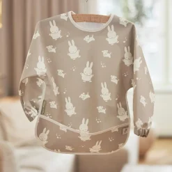 Bavoir à manches imperméable Miffy Snuffy Olive Green|Jollein