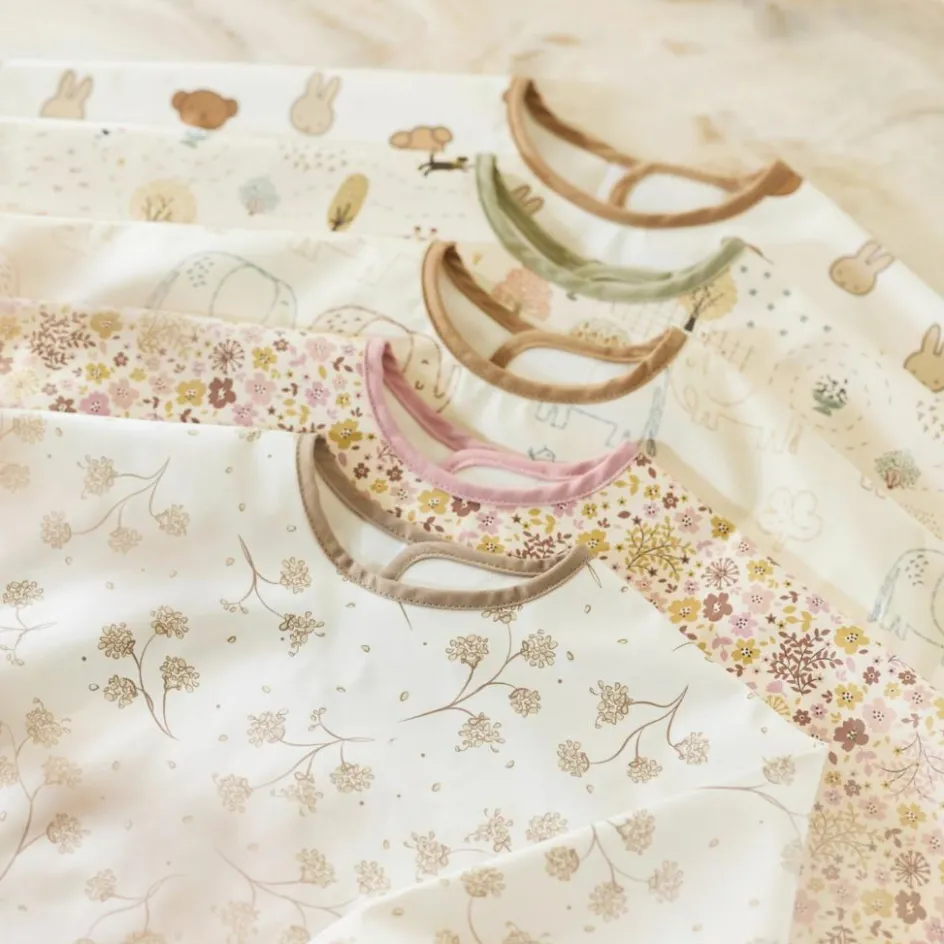 Bavoir à manches imperméable Leafy Dreams|Jollein Hot