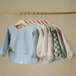 Bavoir à manches longues Roman Green (6-24 mois)|Mushie
