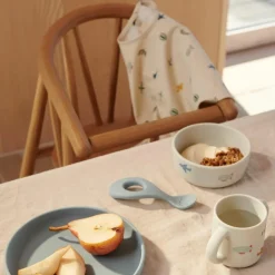 Bavoir à manches Merle Aviator Ecru|Liewood Online