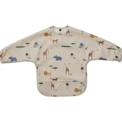 Bavoir à manches Merle Safari sandy mix|Liewood Sale
