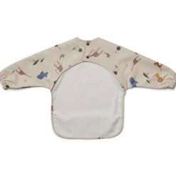 Bavoir à manches Merle Safari sandy mix|Liewood Sale
