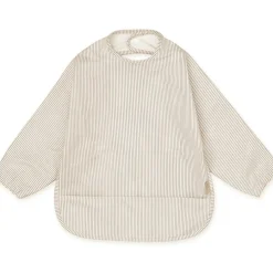 Bavoir à manches Rayures marron|Cam Cam Copenhagen Best