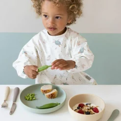 Best Cam Cam Copenhagen Bavoir à manches Sea Garden