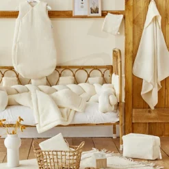 Bavoir à nouer Soft bambou mousse de lait|BB & Co Outlet