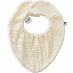 Bavoir bandana Soft bambou réversible mousse de lait|BB & Co Discount