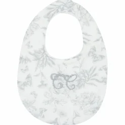 Online Tartine et Chocolat Bavoir bandana Toile de Jouy gris