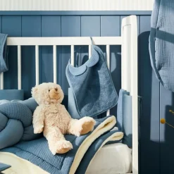 Bavoir de naissance Pierre Bleue|BB & Co