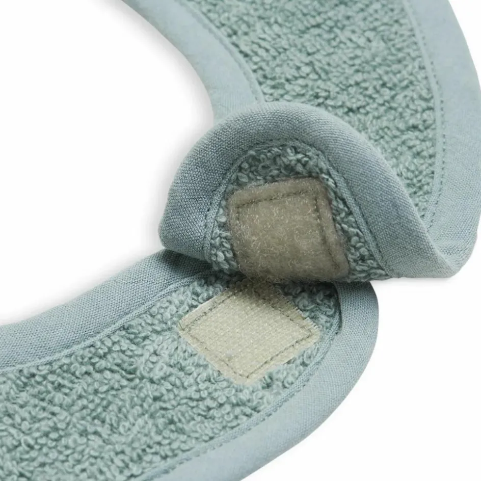 Bavoir en éponge Ash Green|Jollein