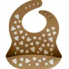 New Zakuw Bavoir en silicone Fall In Love camel